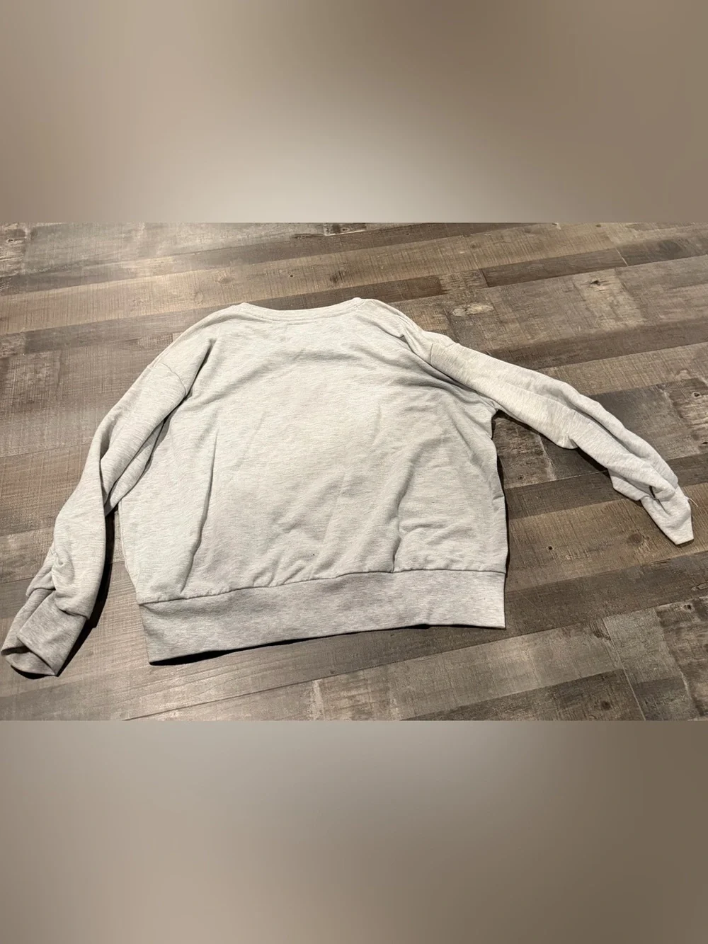 Converse Girl’s Light Gray All Star Crewneck Shirt